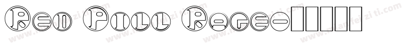 Red Pill Rage字体转换